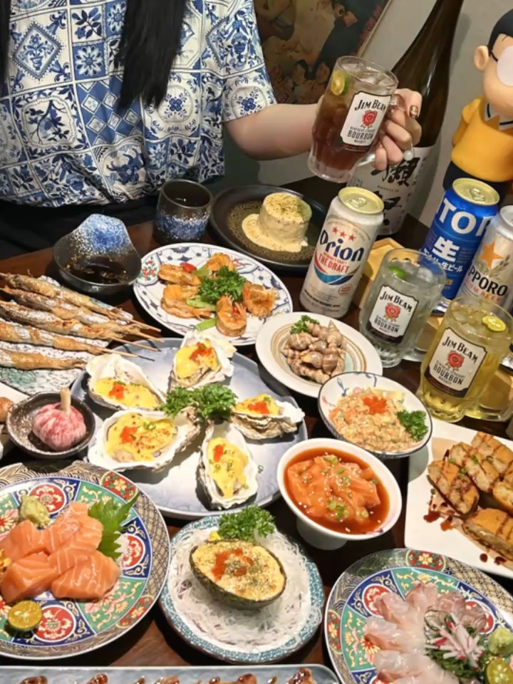 巨巨巨满足😌的一顿！