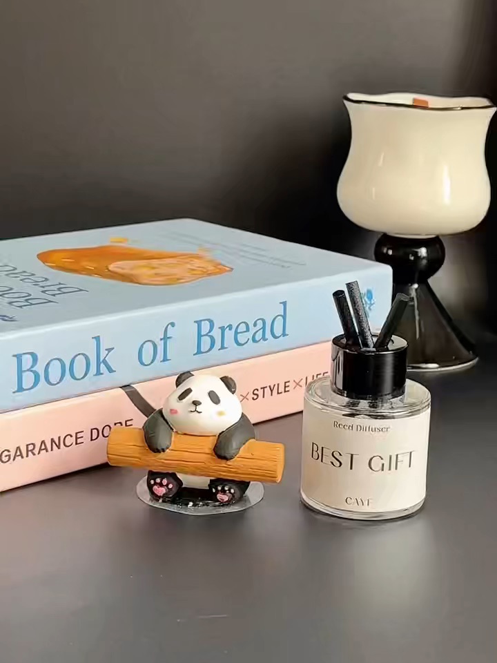 熊猫摆件🐼也太萌了吧！