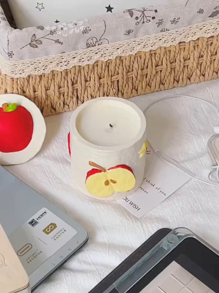 萌晕了！软fufu的苹果小羊