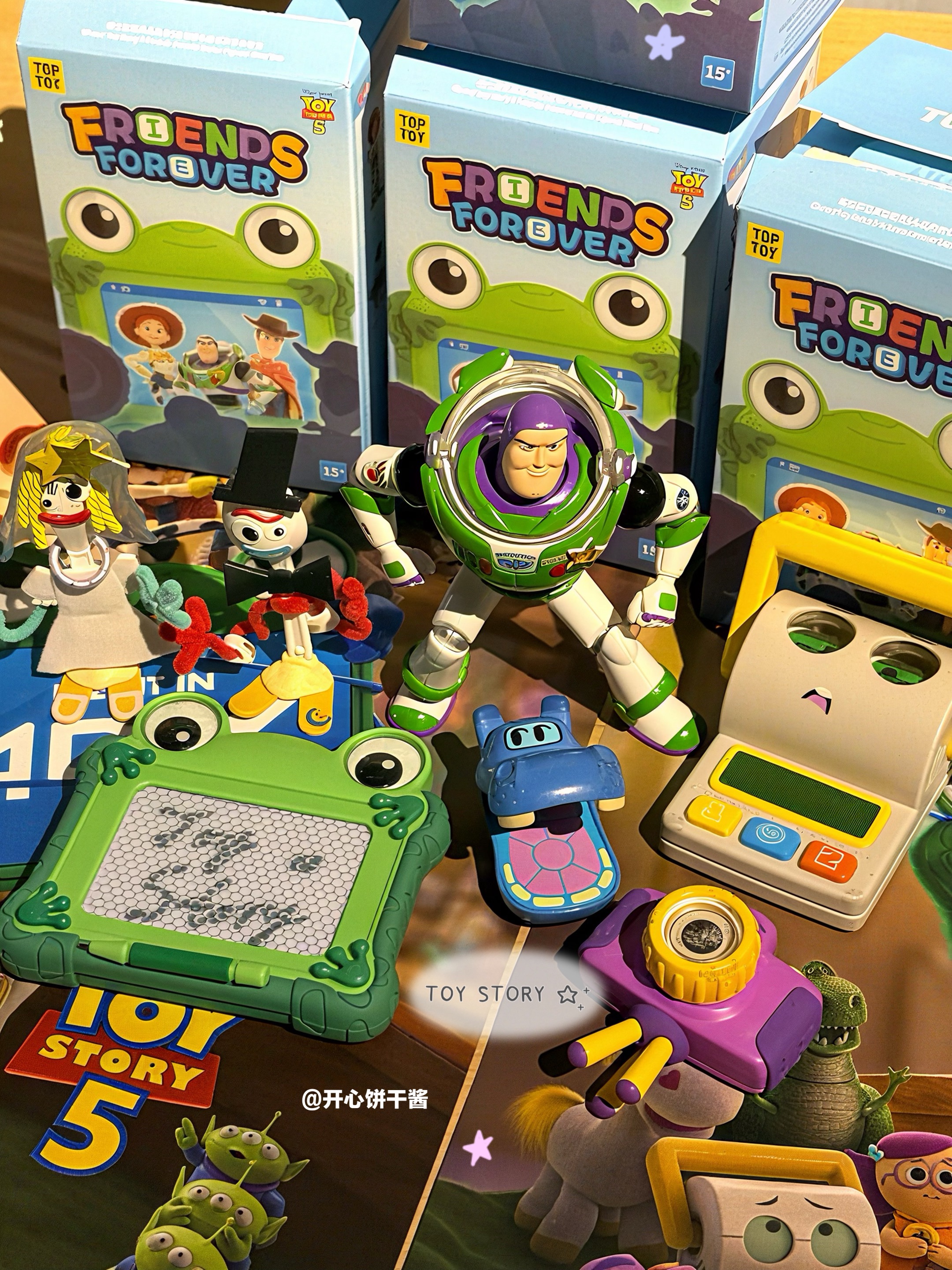 TOY STORY🤎水灵灵抽到玩具总动员5新伙伴啦