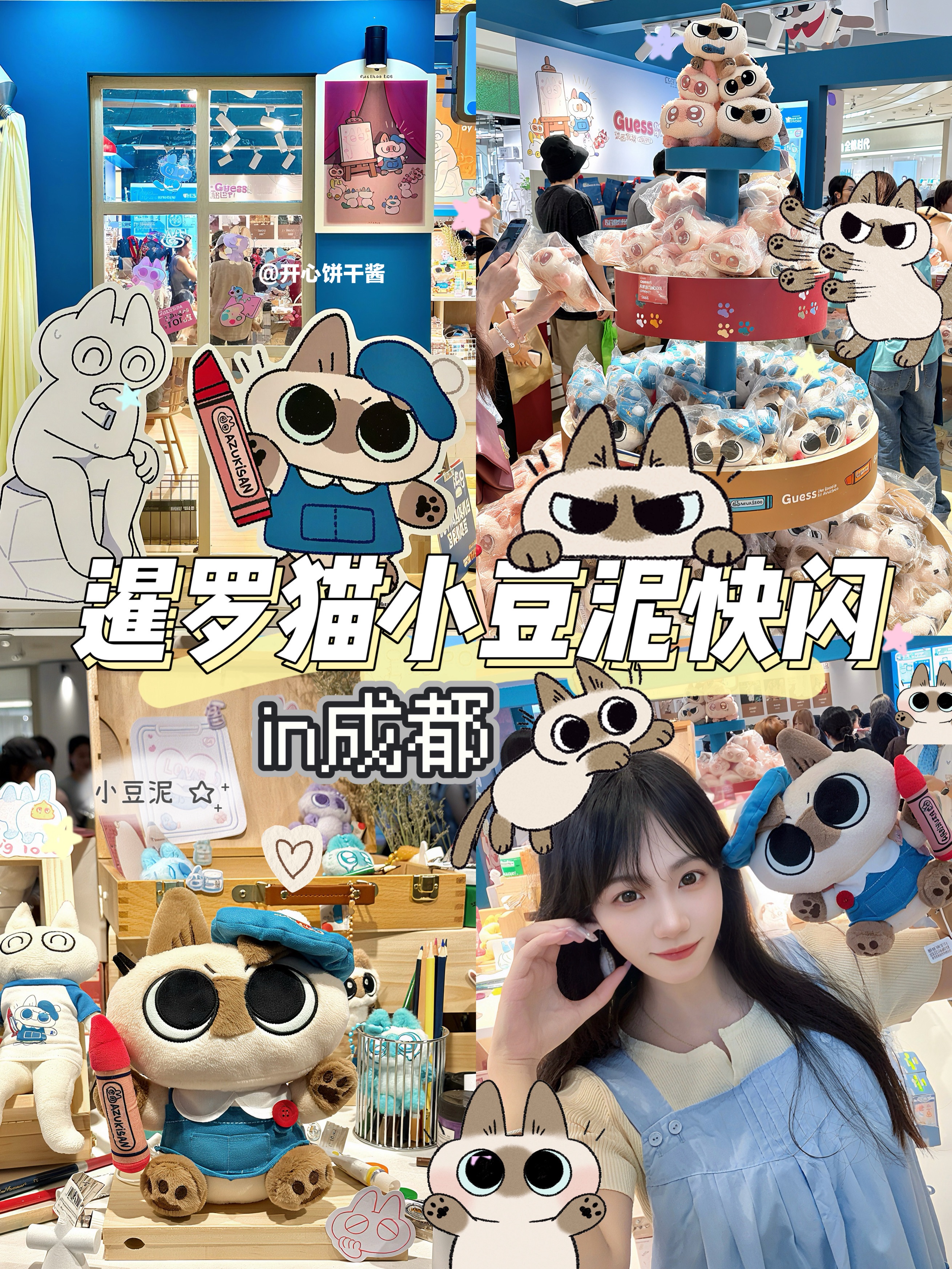🎨和暹罗猫小豆泥一起玩“泥”画我猜吧‼️