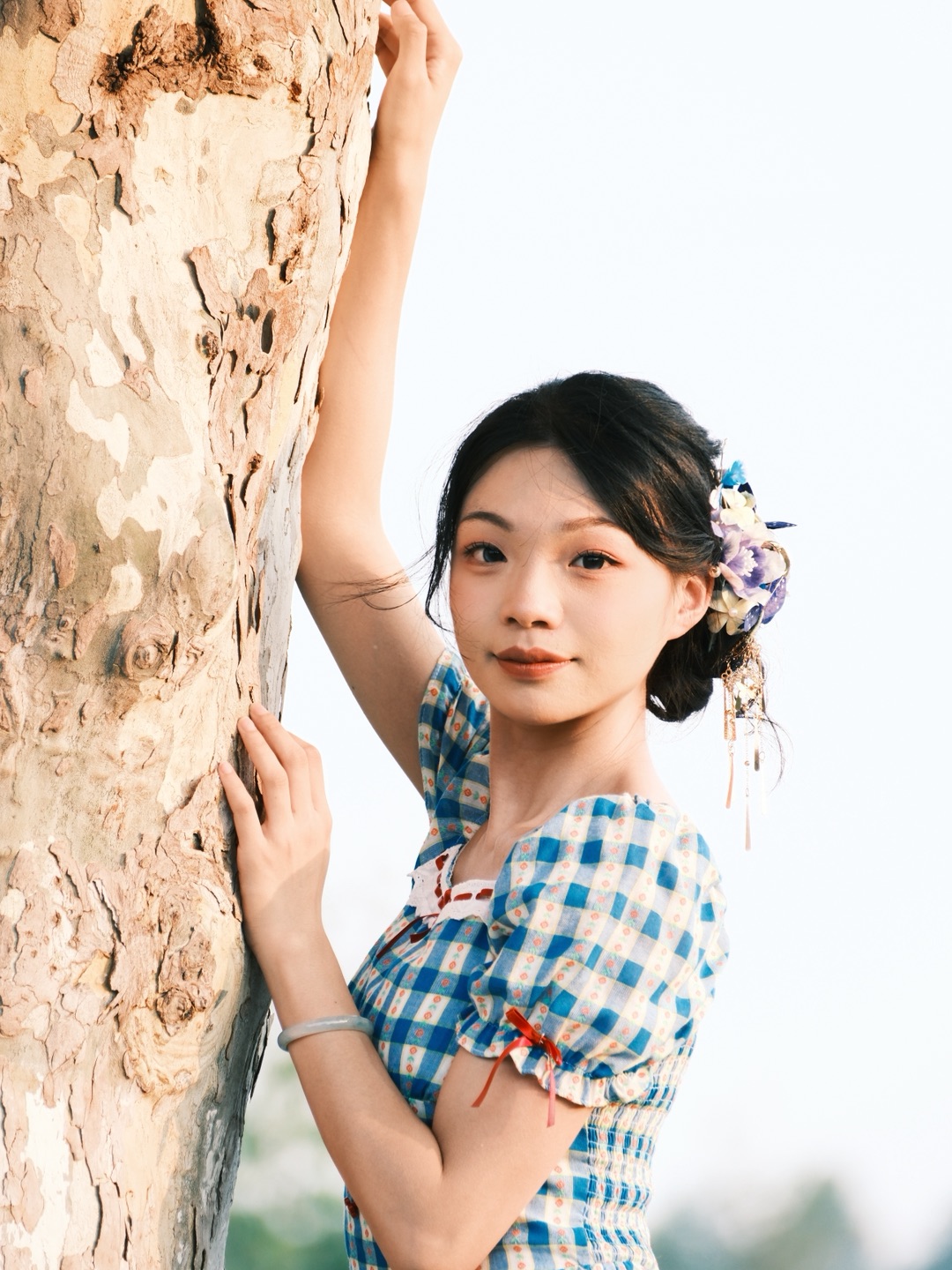 📸⁺⁹：咔嚓！  🌳我要像大树一样，努力向上生长！ - 小小世界开心至上，可可爱爱喜乐常常！