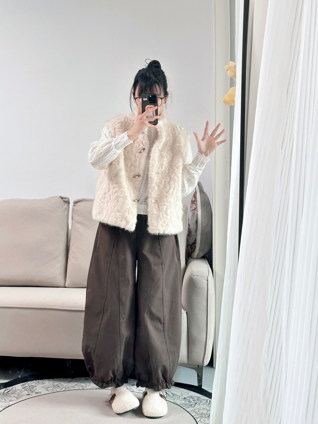 🍂一件毛绒绒马甲🦢