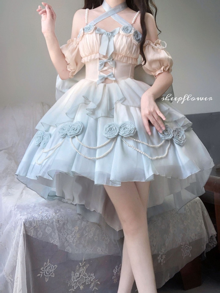 问问入手过艾莎de魔法城堡家的爱神缔结，感觉怎么样呀！俺感觉真的很好看哇！特别喜欢裙摆的设计