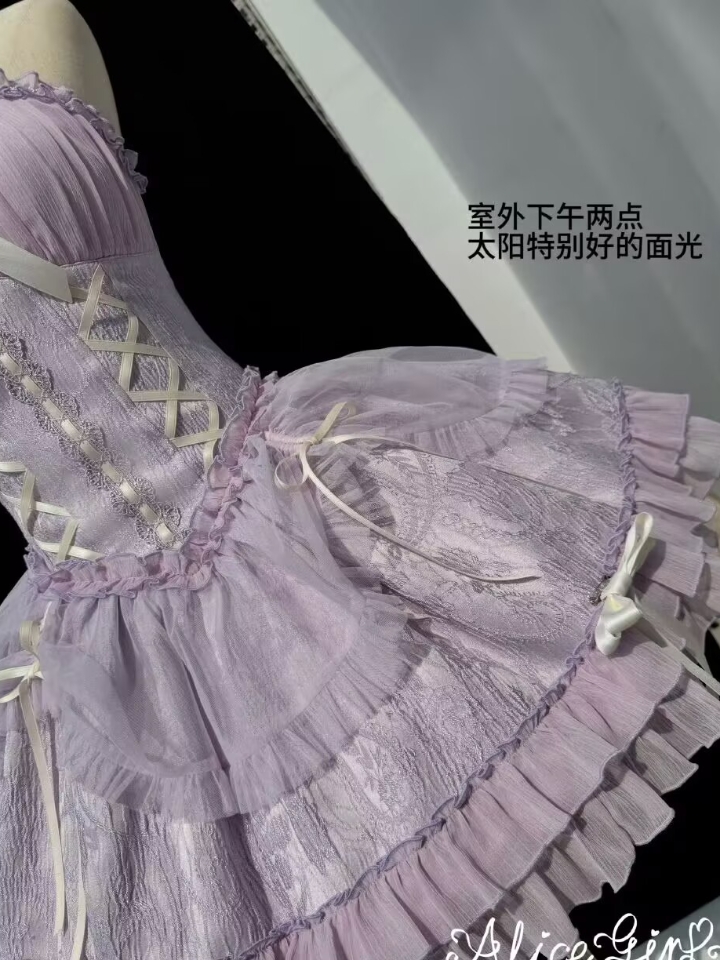 艾玛！原来芭蕾风之王的十字姬也是出了温柔的紫色呀