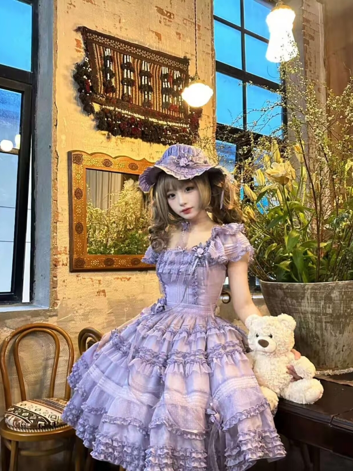 这温柔的小裙子大家都冲了什么颜色呀！我被这个紫色给狠狠种草了