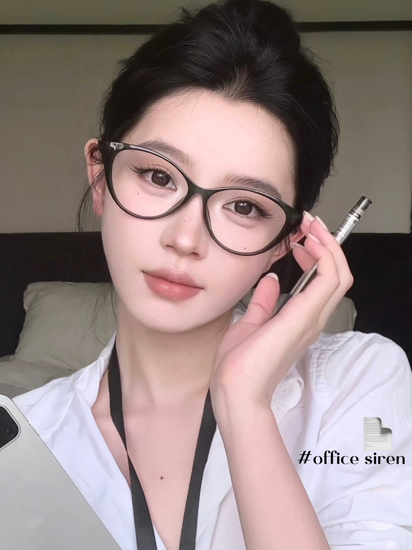 office siren📇灵感妆 那个美貌野心家是我