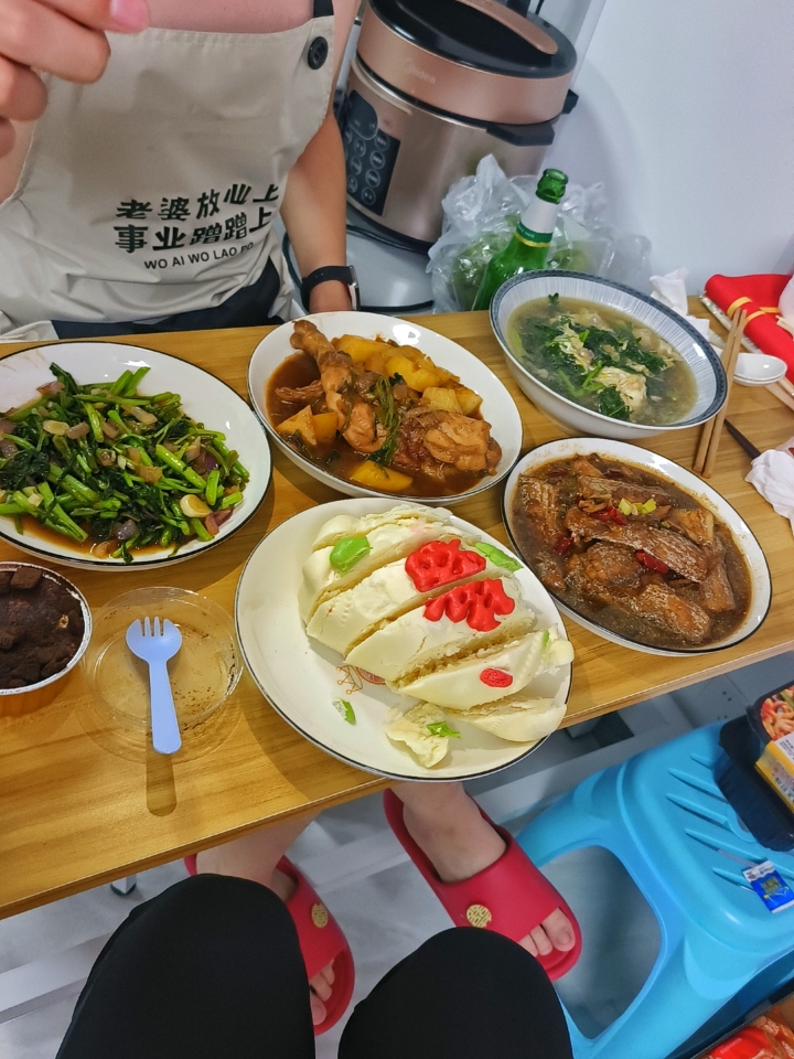 昨晚丰盛的晚餐～