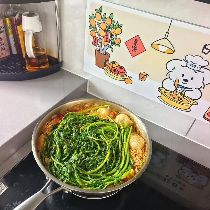 在家吃饭好幸福哟～