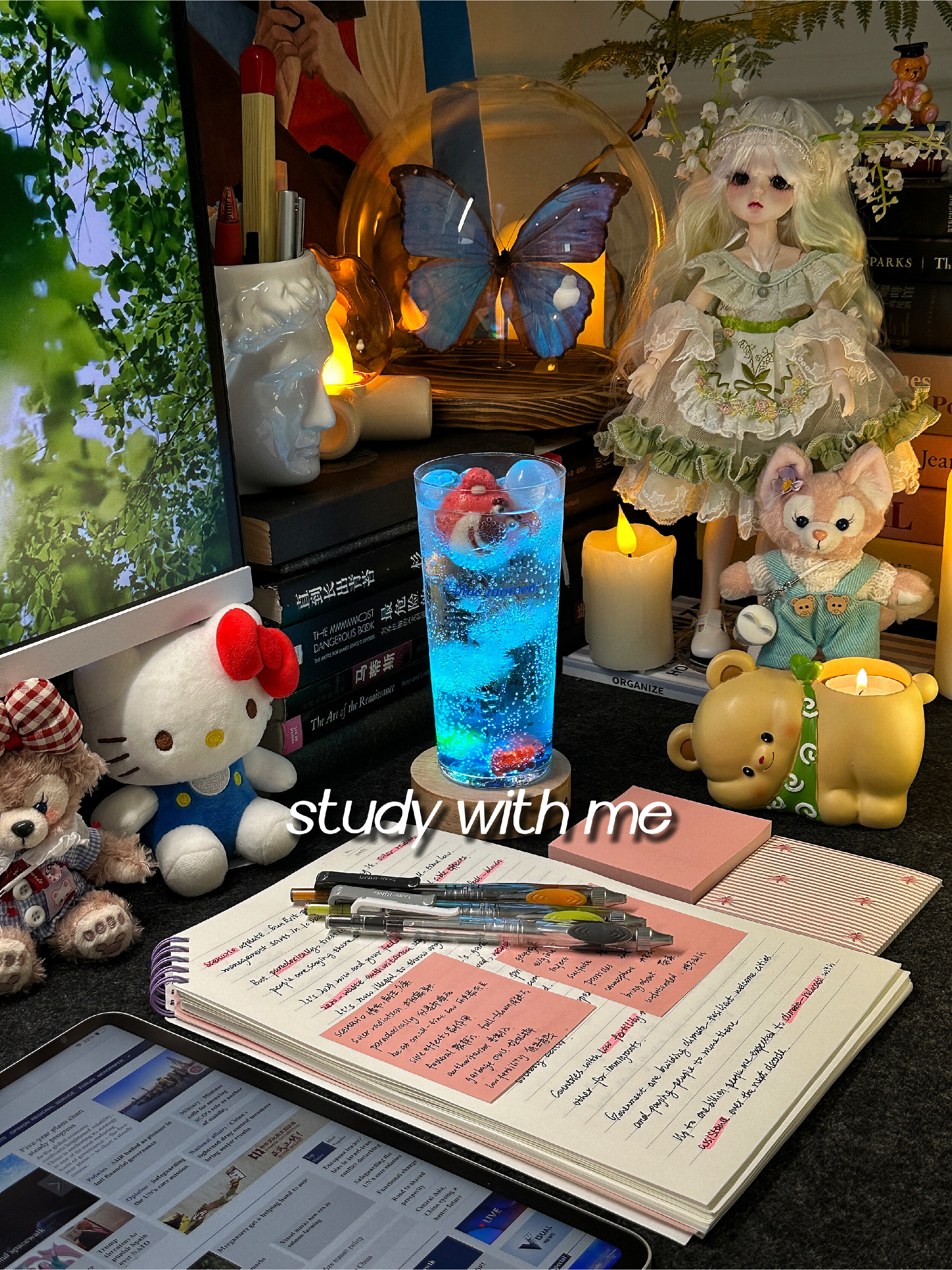 study vlog沉浸式爽学2h✨奔赴向上的生命力