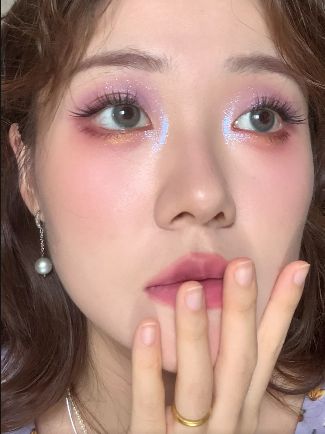 紫鸢梦蝶｜宛如中式水彩画