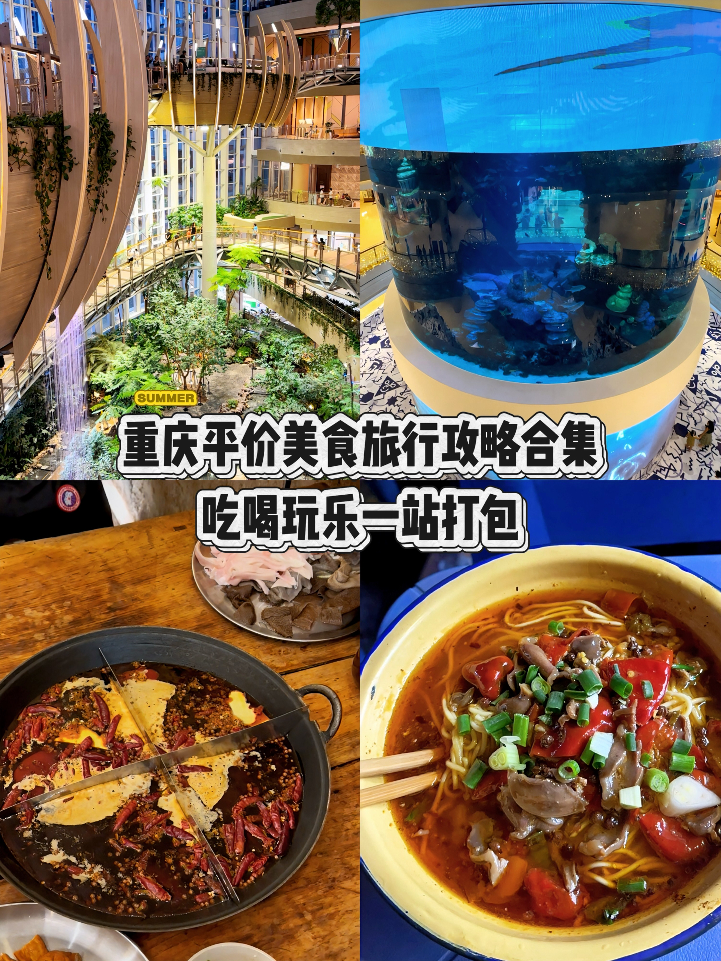 一站打包｜重庆平价美食旅行攻略合集🚕