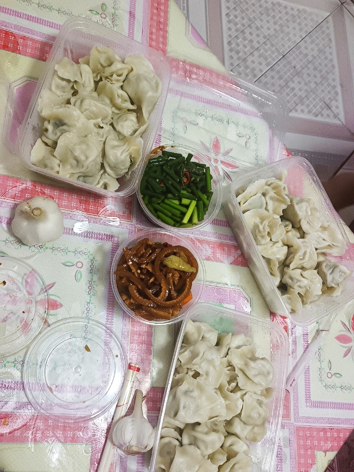 晚饭 吃饺子