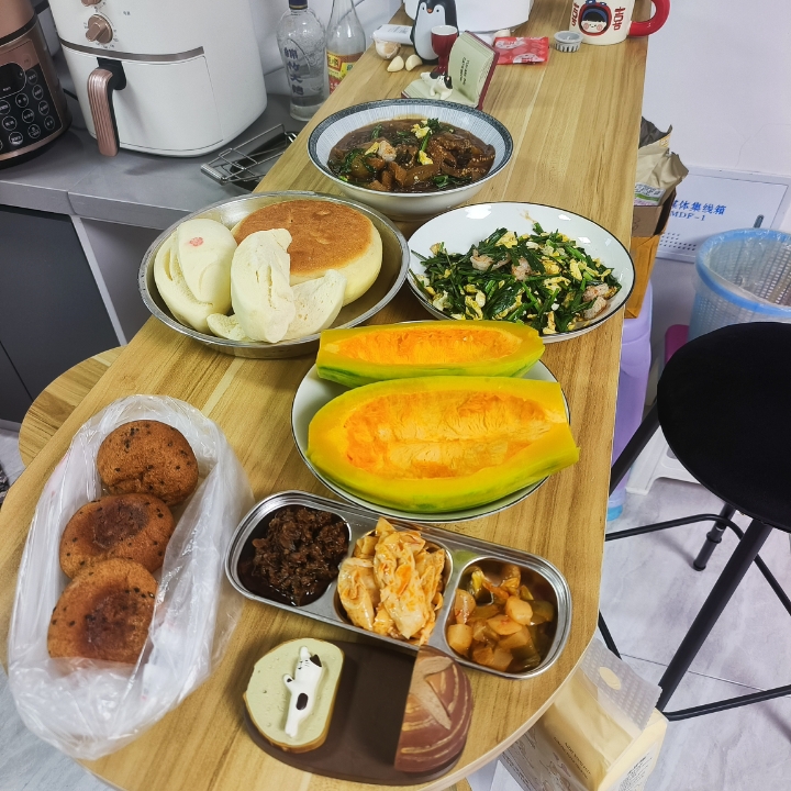 昨晚晚饭