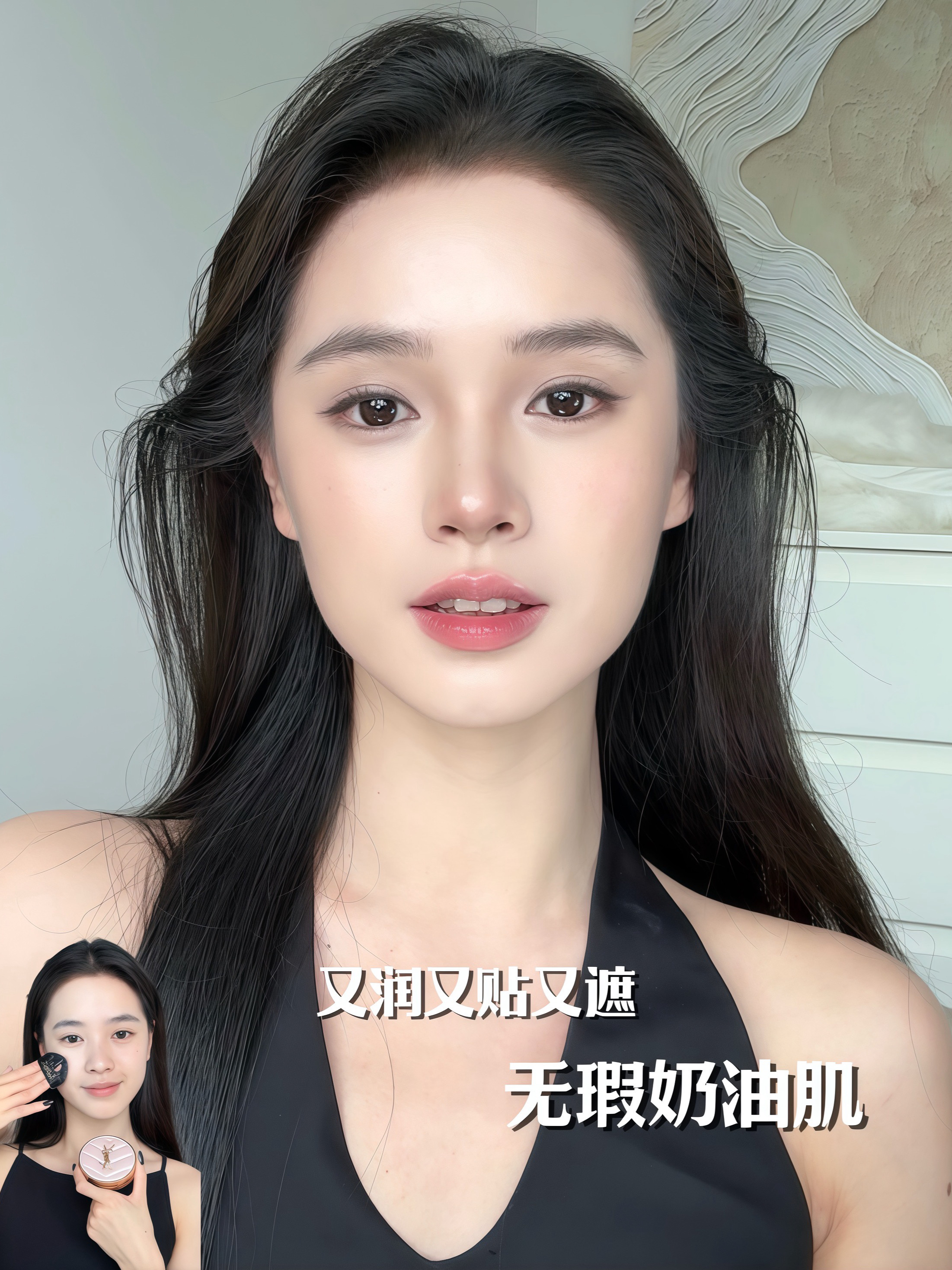 干皮底妆天花板在此！润贴遮底妆我悟了！