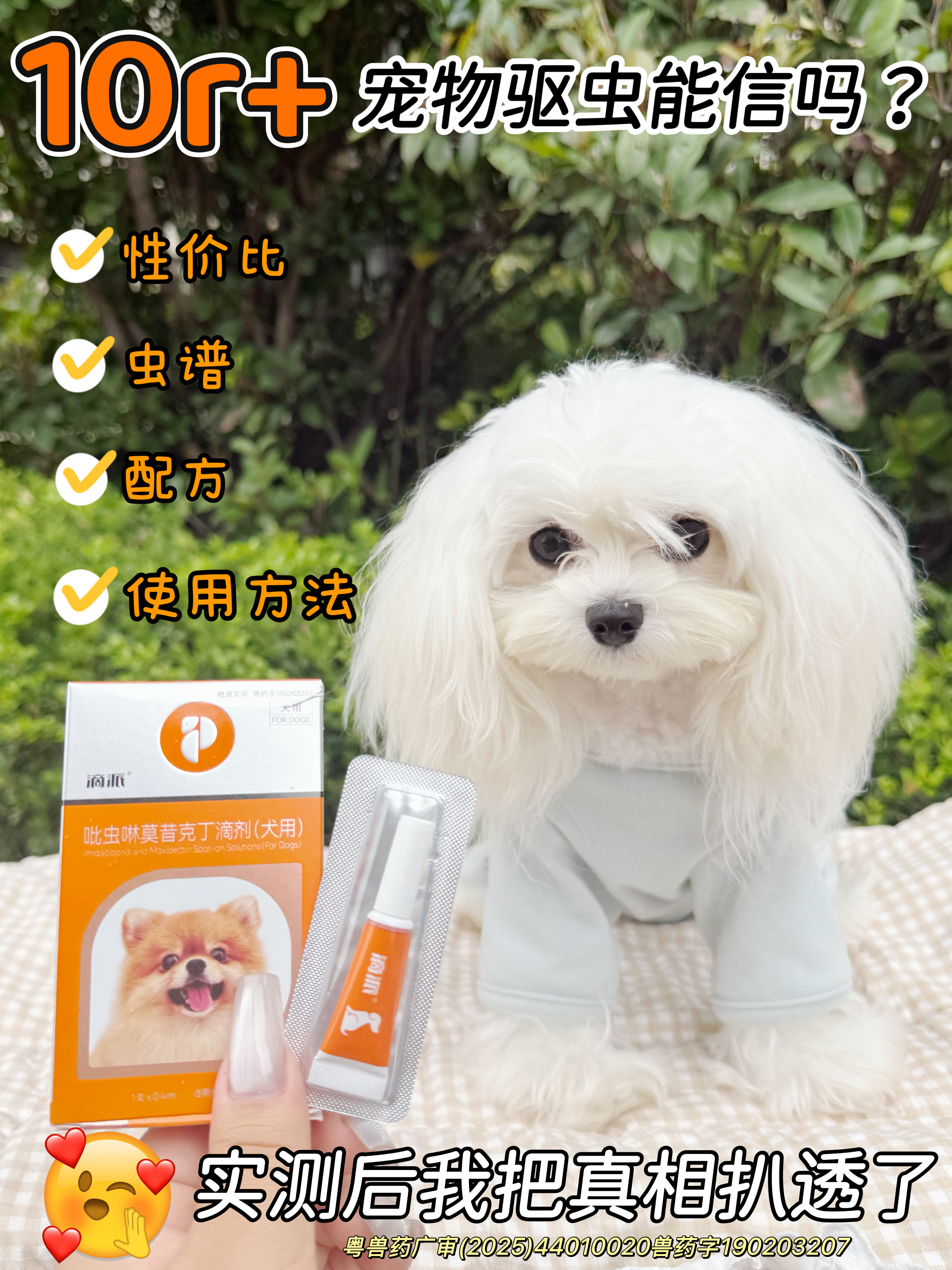 10+元宠物驱虫能信吗?实测扒透真相!