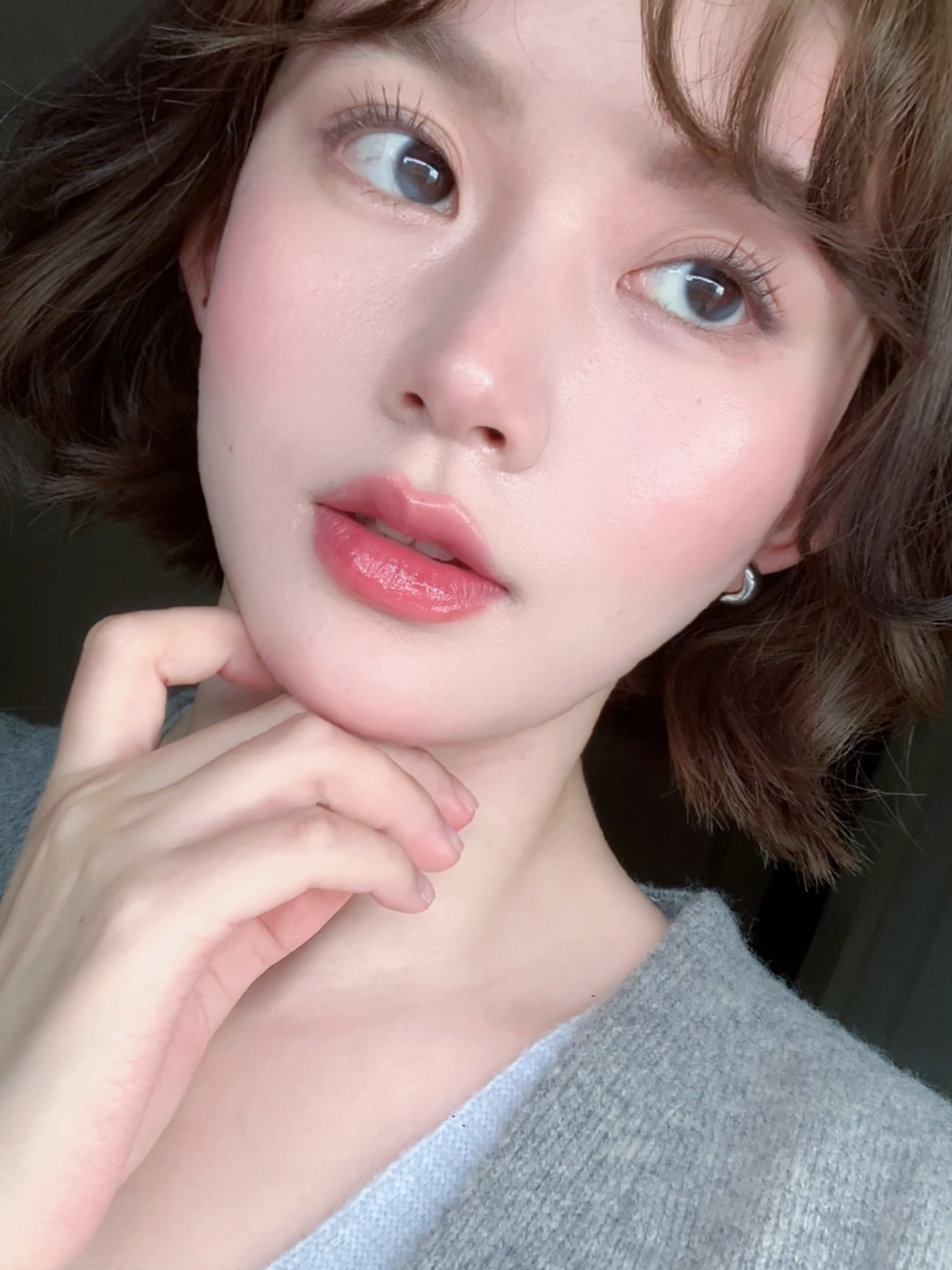 伪素颜的最高境界🌸透出来的好气色