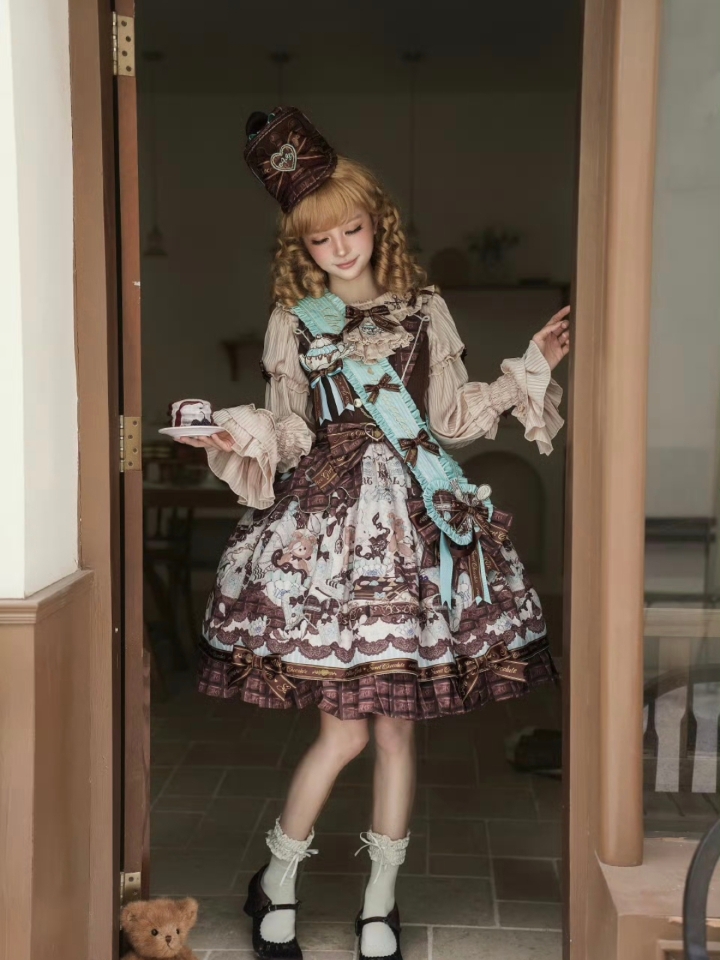 这条还真的是超级小蛋糕来着鸭，就是这个超级萌好嘛，老婆们 #lo安利 #lo #lolita安利