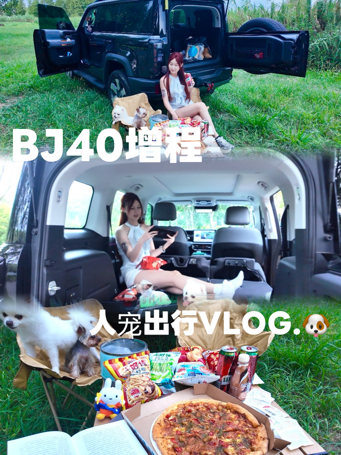 VLOG|我的露营神车BJ40增程秒变小狗天堂！