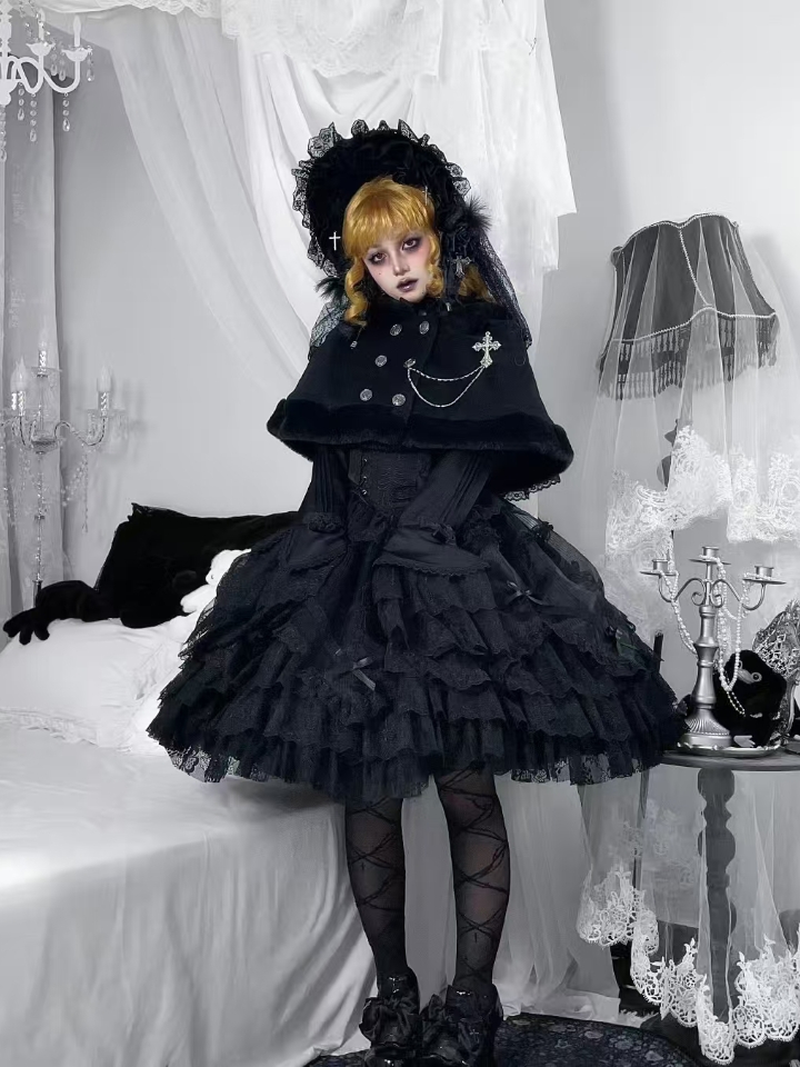 黑色太太有哥特味了！这太正了