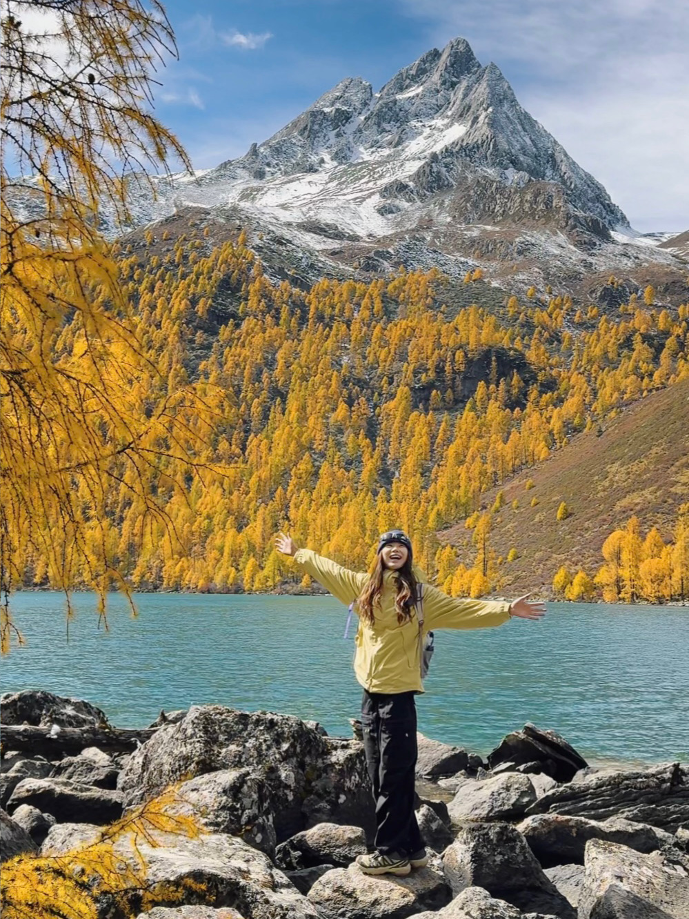 运气很好  撞上了川西最美的一天