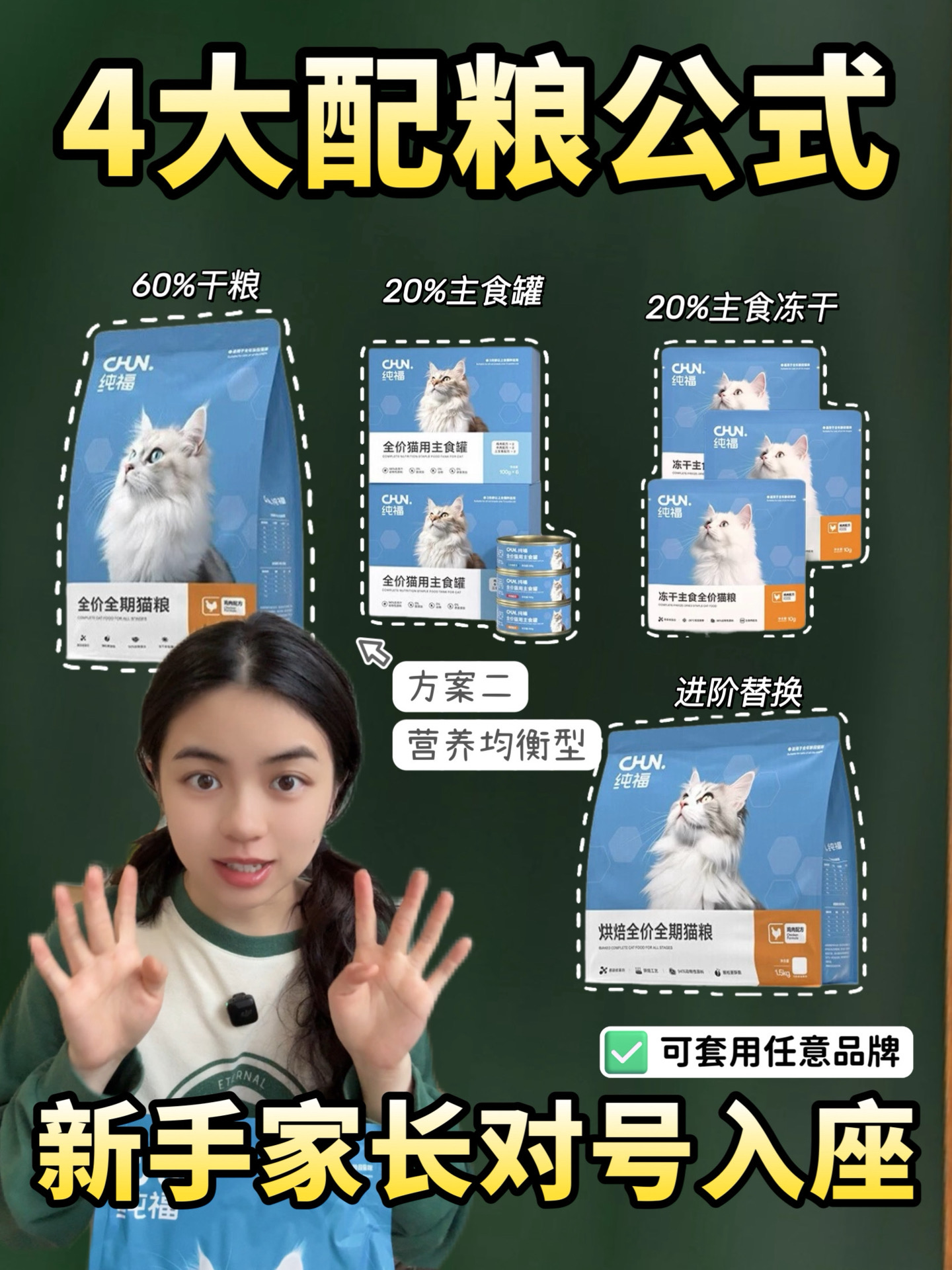 新手配粮公式get！稳就一个字～