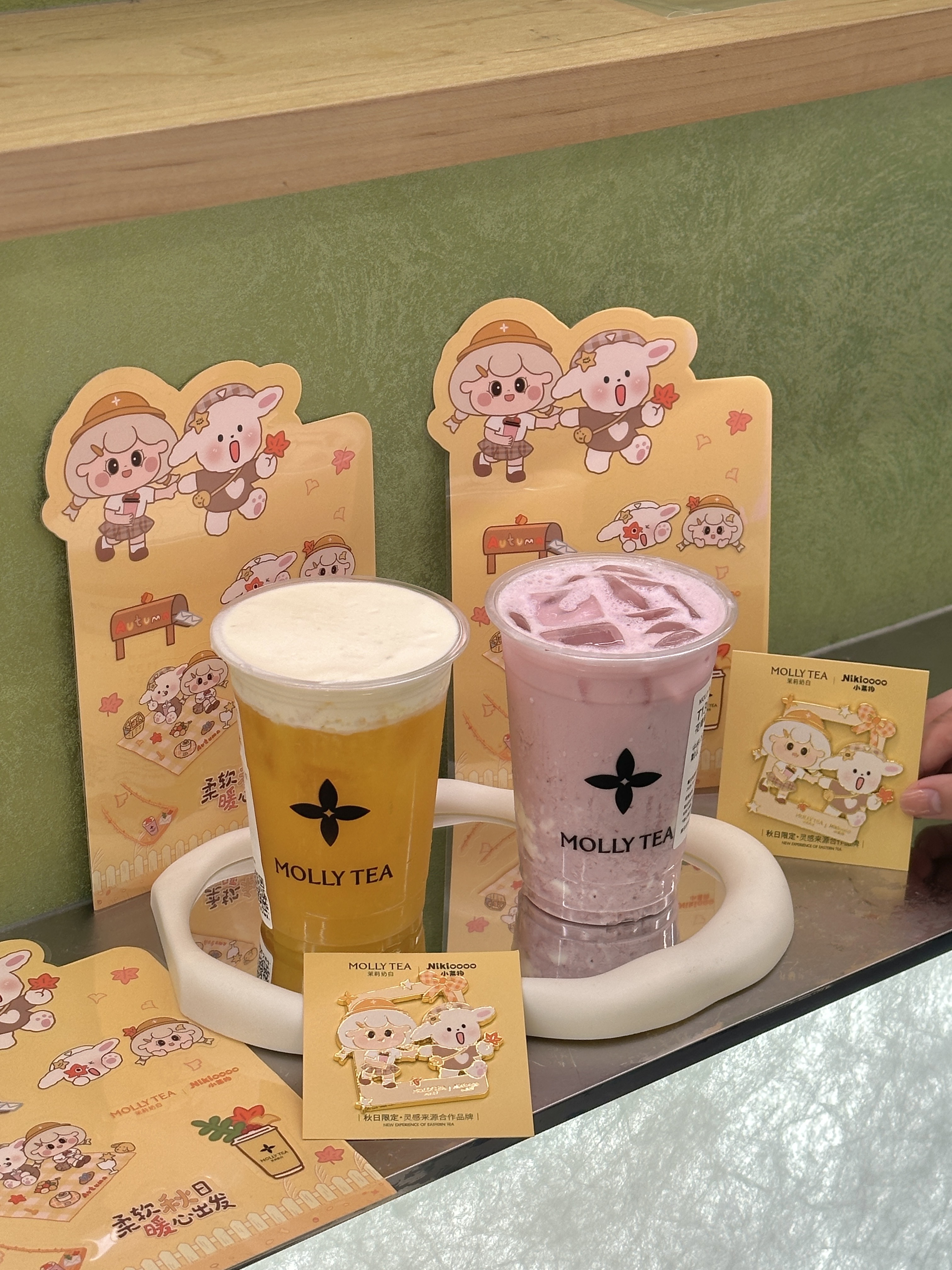 不愧是茉莉奶白！！新周边萌晕了……