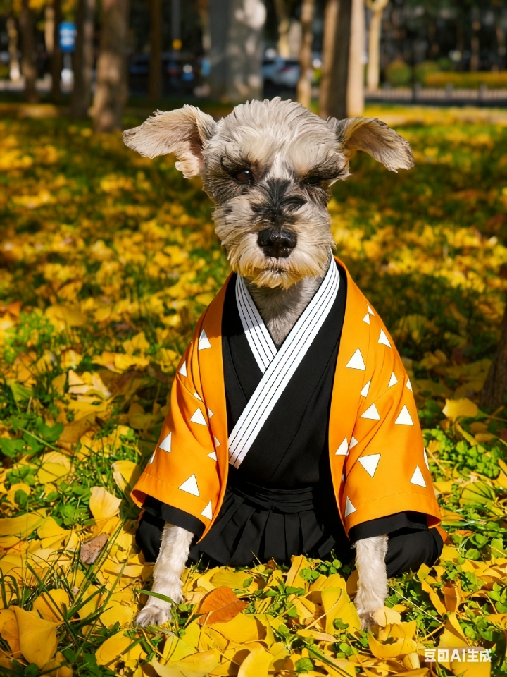 用AI给我家狗子cos鬼灭之刃啦🐶