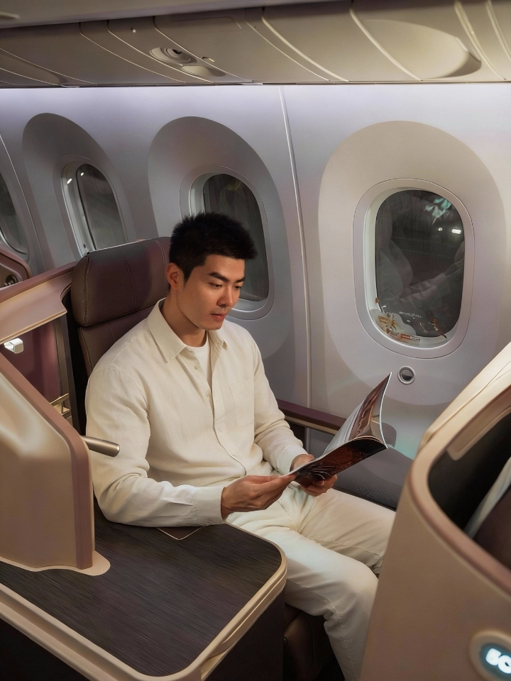 上海直飞曼彻斯特｜HO1661夜航体验