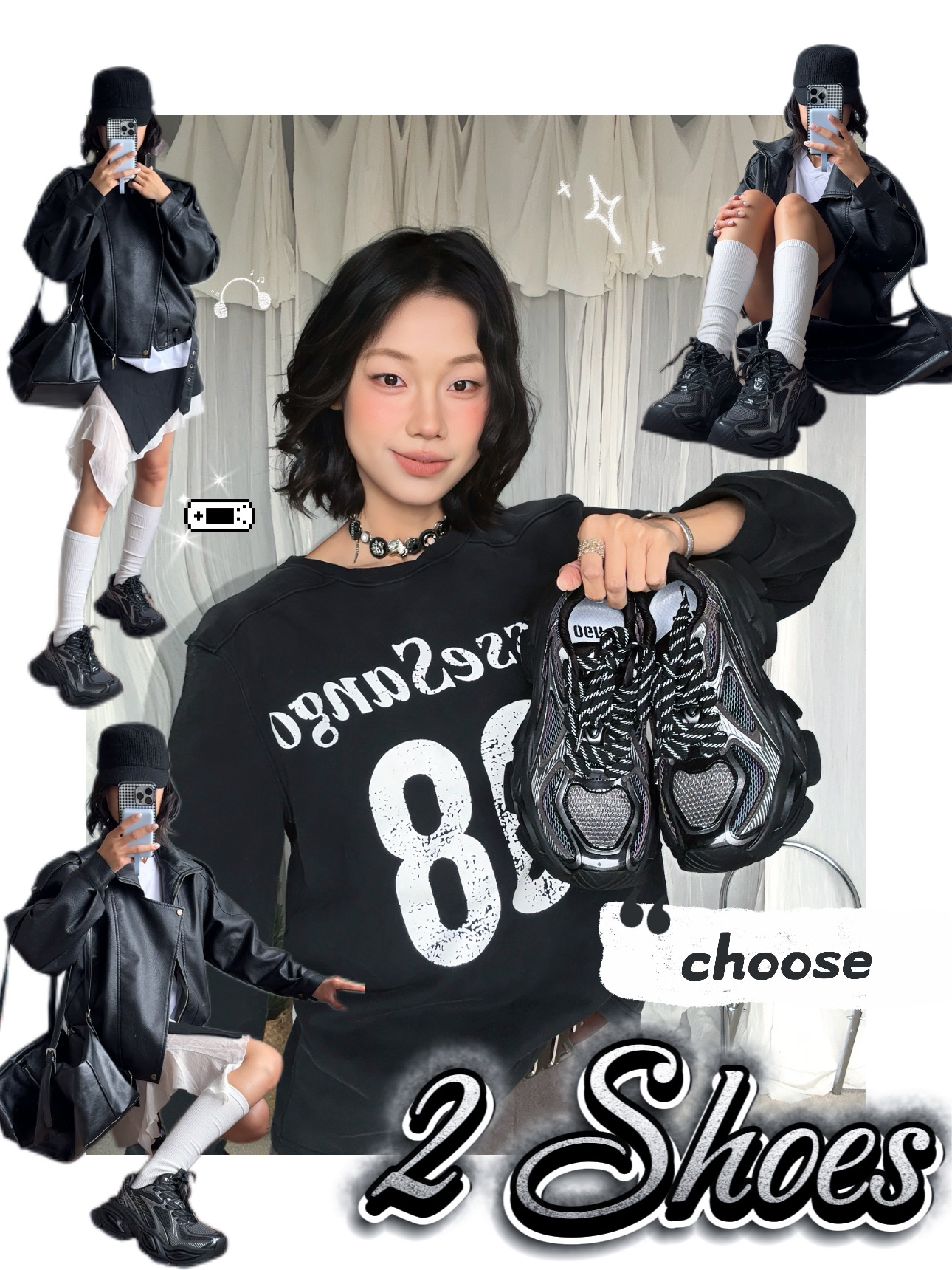 🖤 老爹鞋到底怎么搭👟 显高显瘦呢🐈‍⬛ 𖠚ᐝ