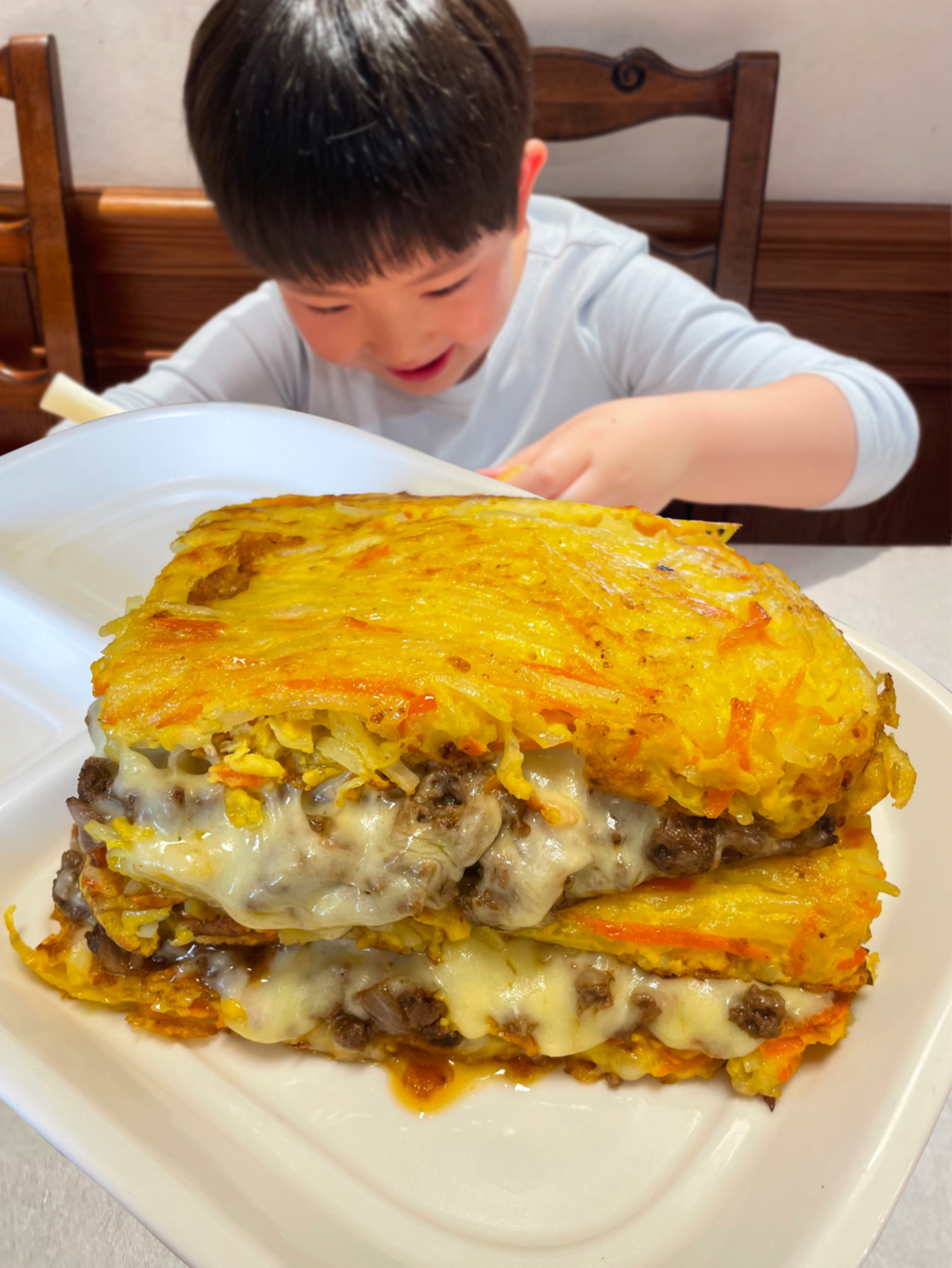 超绝牛肉土豆饼一口软糯拉丝太太太好吃啦