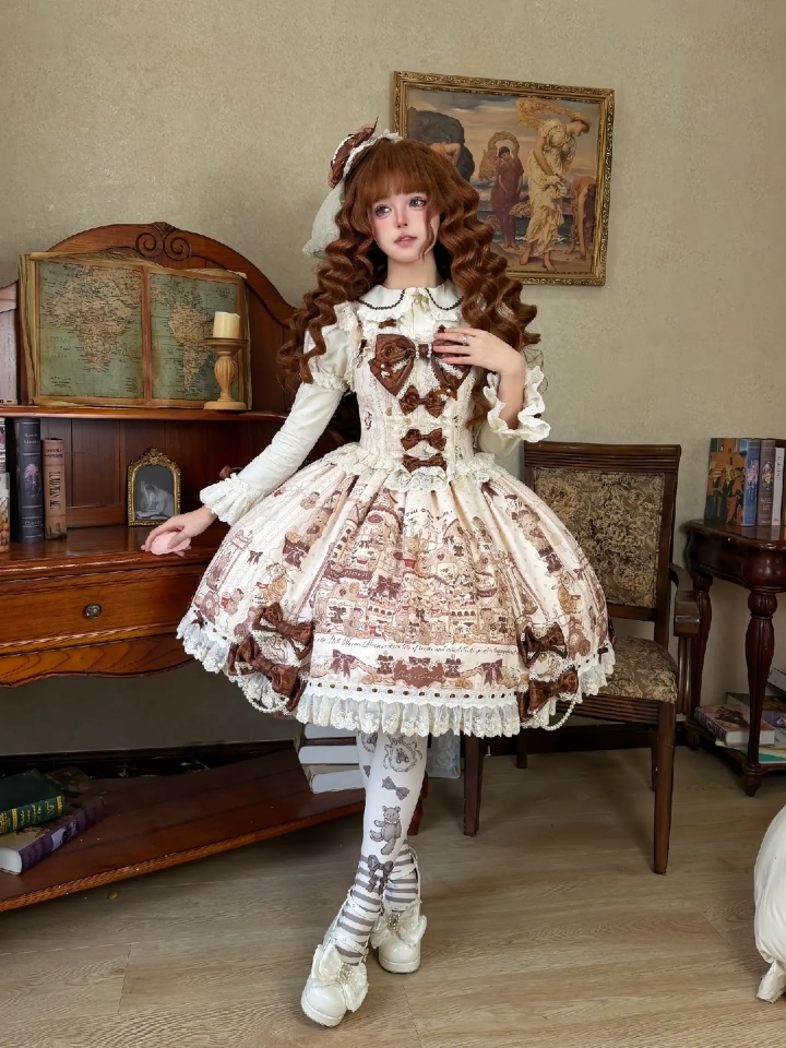 很久没遇到这么心动的柄图啦，梦孚子家的小熊工坊也太甜了