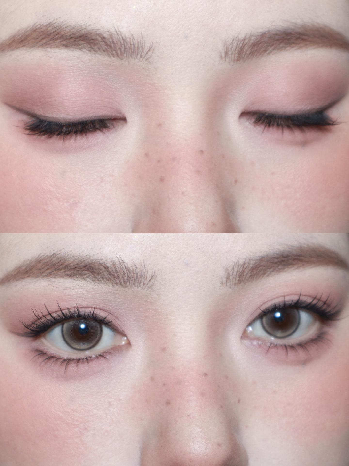 轻亚裔｜丝绒无花果本我雀斑眼妆