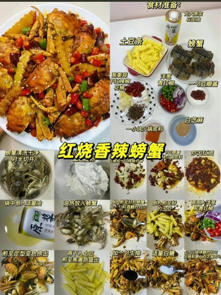 2⃣️0⃣️2⃣️6⃣️年夜饭必备菜谱【螃蟹篇】✅