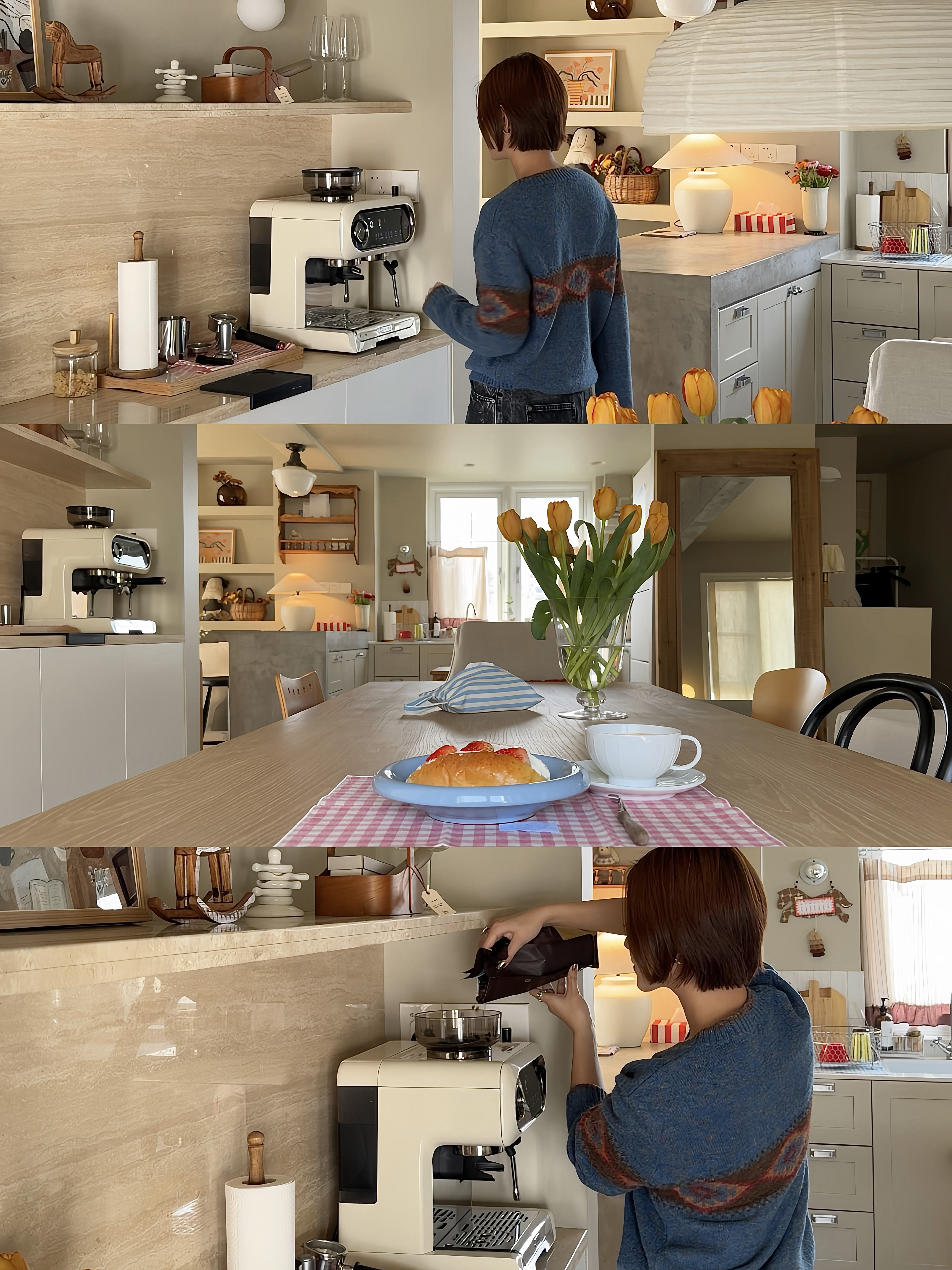 34岁低能量人宅家，沉浸式布置咖啡角