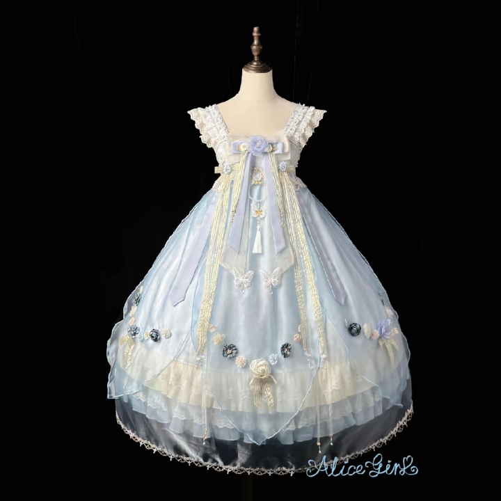 超级喜欢这个蝶语，怎么能如此貌美捏，中华风真的yyds  #Lolita  #lolita洛丽塔  #lo安利