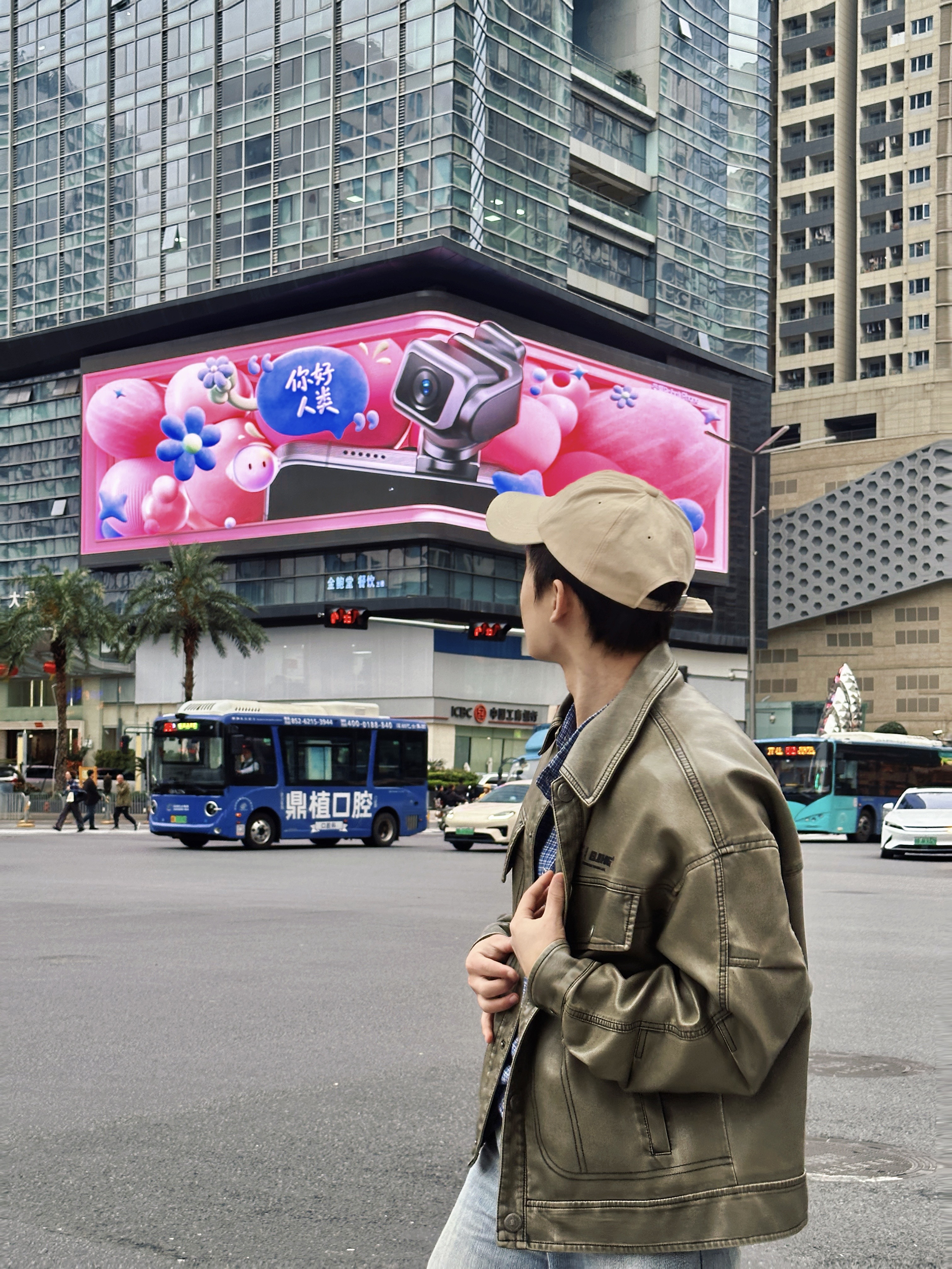 裸眼3D！在深圳拍到未来感大片了📱