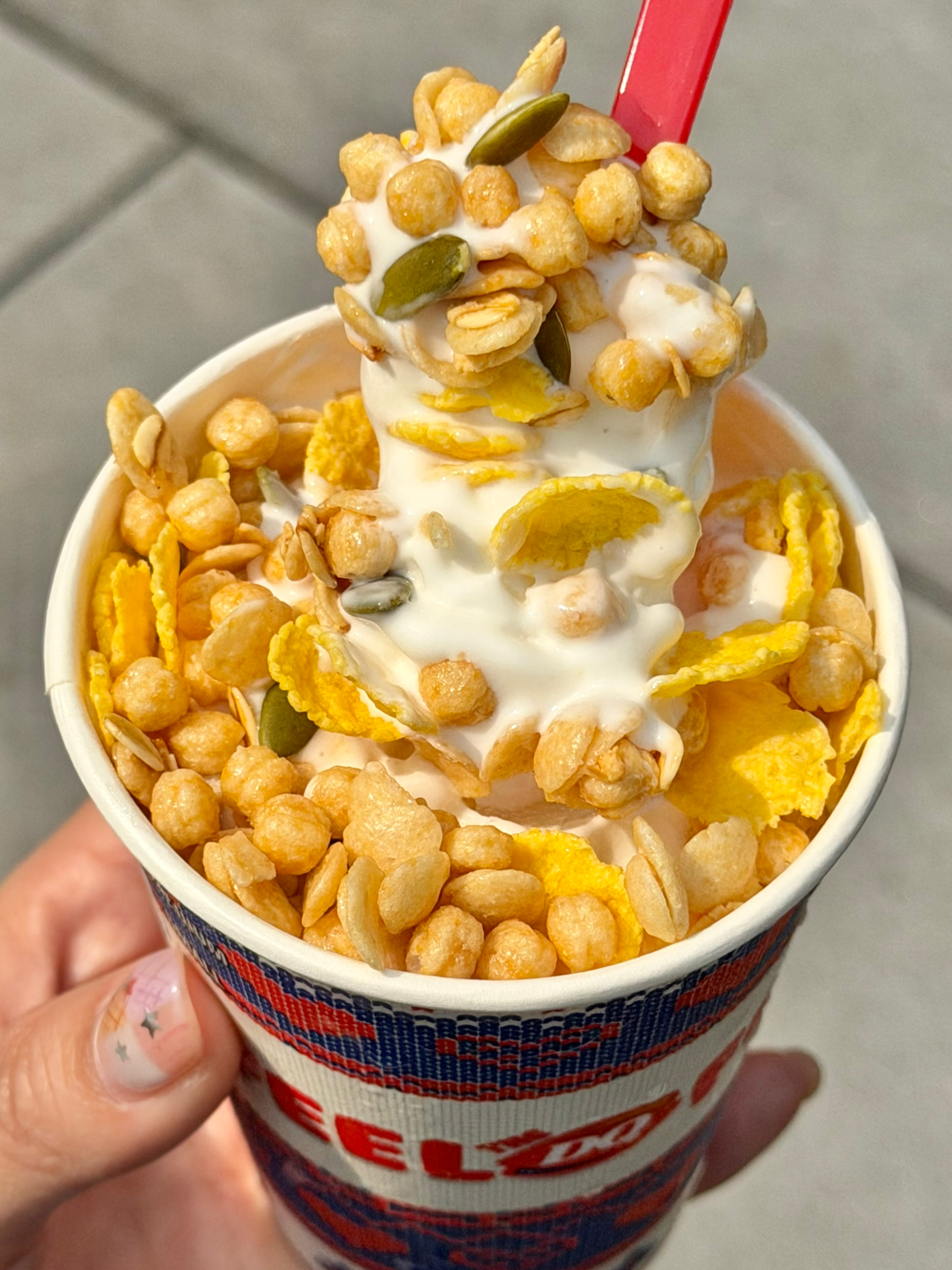 果然是DQ最好吃的一杯（真的不甜！！！！