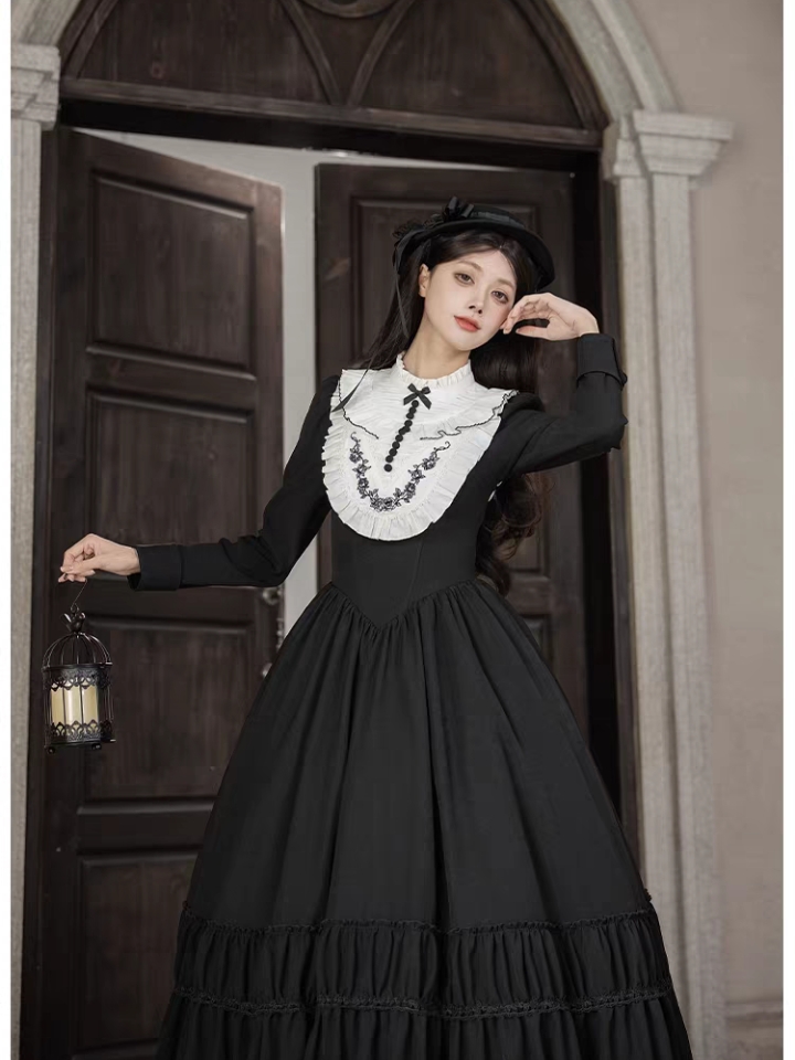 我去，这件真的很优雅，这种黑色长款的也很日常，我超喜欢的