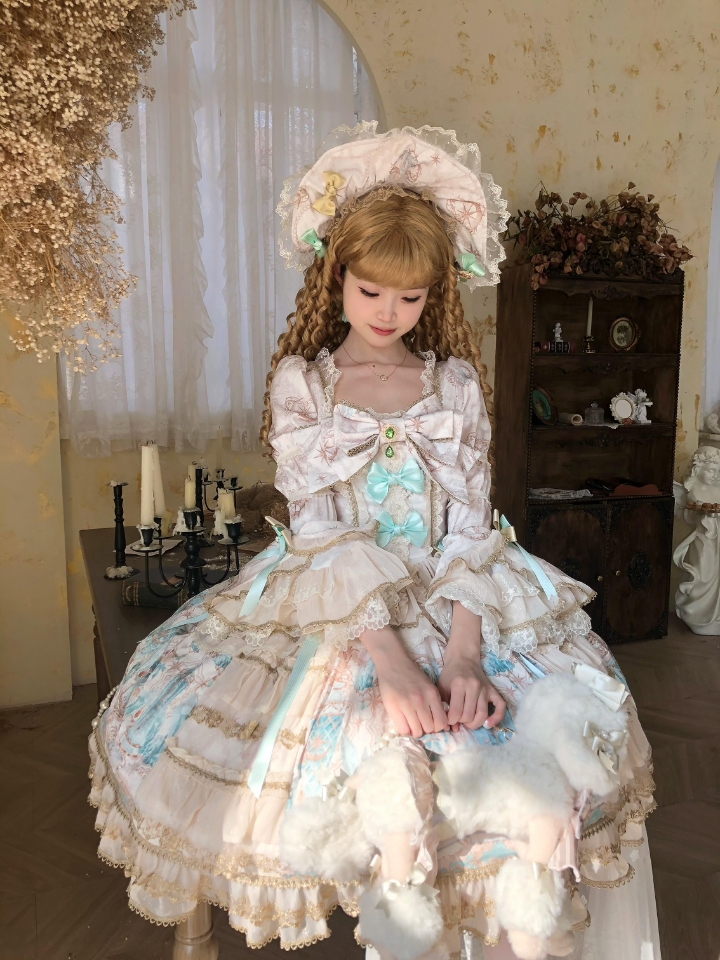 香水宝石尊嘟太米了吧，穿上简直就是公主本主哇