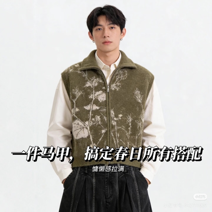  男生穿搭｜复古感拿捏住了