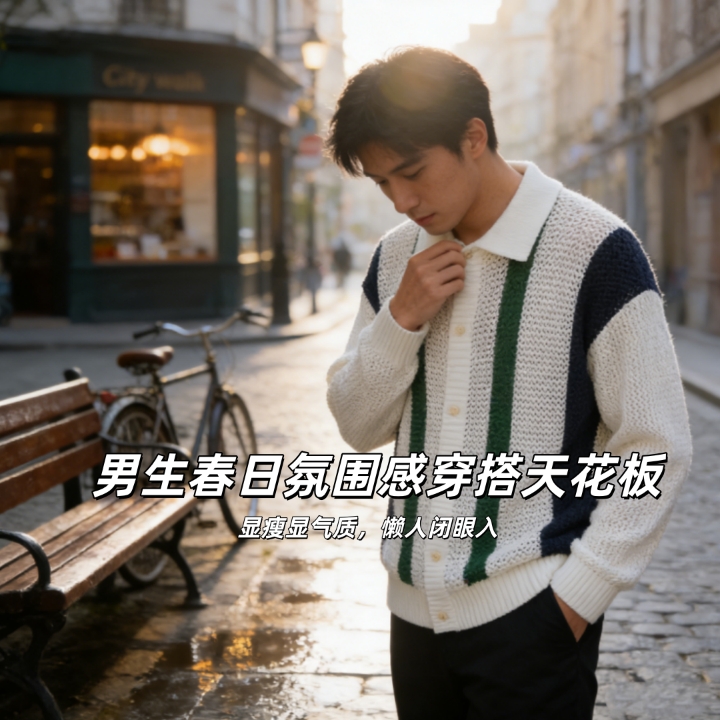 春日氛围感｜这件开衫太顶了!