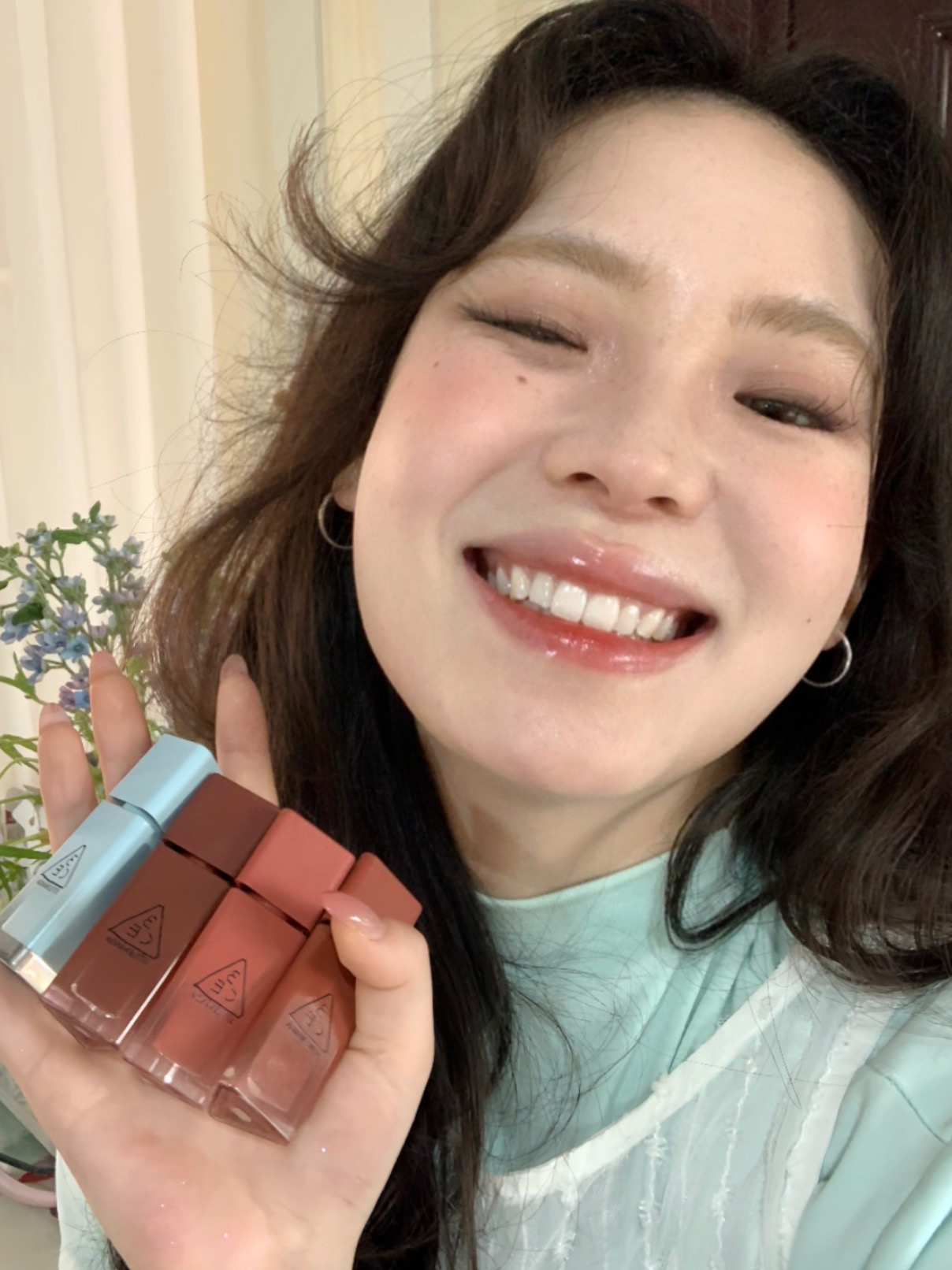 淡人春夏拿下ins爆火韩妆🩰3CE唇釉春日速通