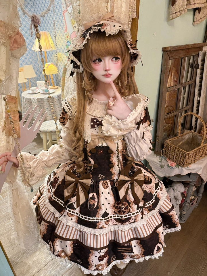 简直就是巧克力小蛋糕哇！太萌啦！好喜欢这个配色