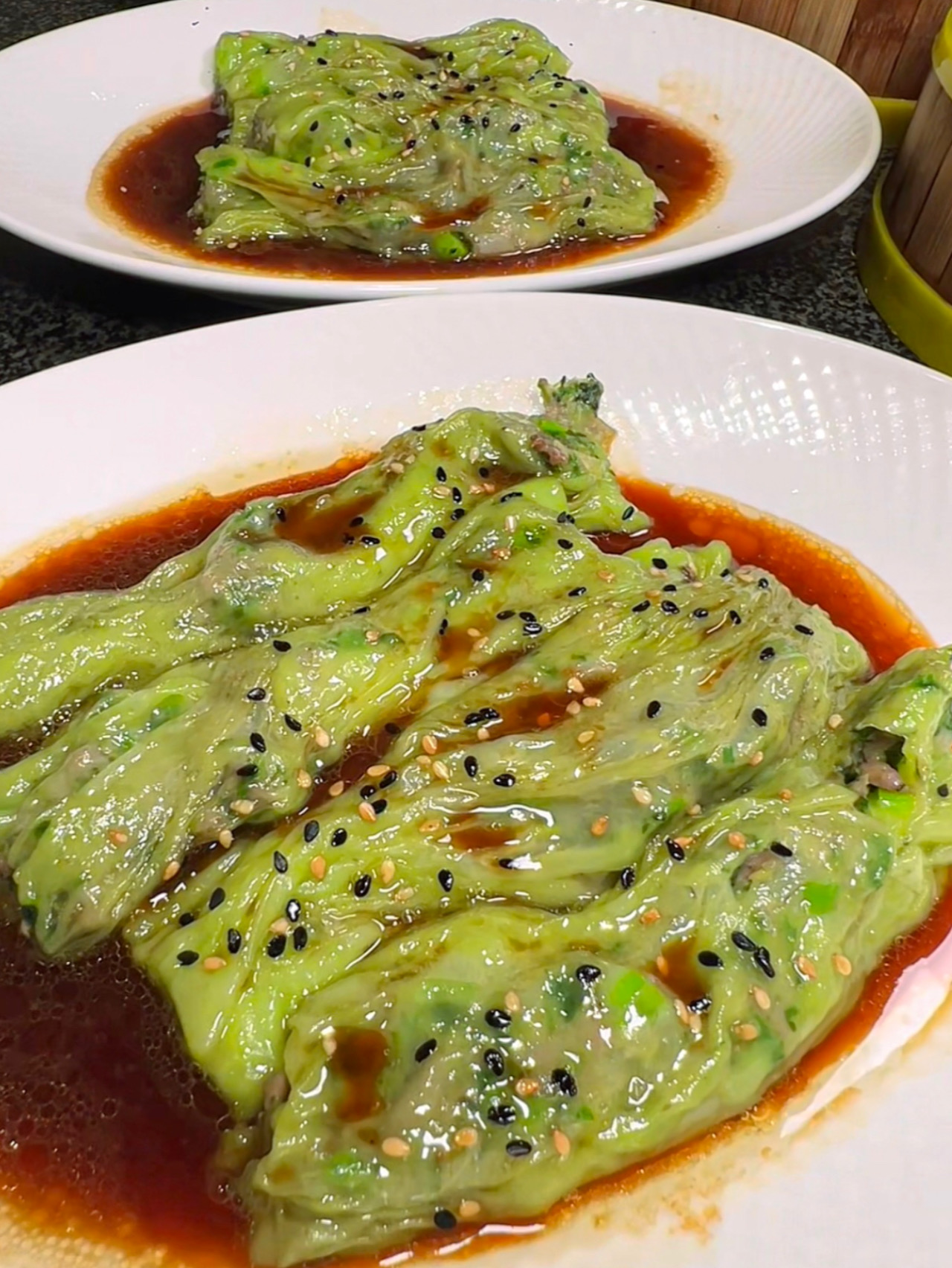 发明荠菜牛肉肠粉的简直是天才！！🥹