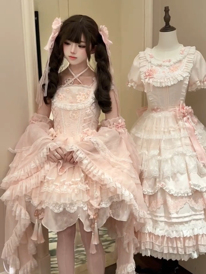 好美的中华风lo裙啦，一下就戳中了我的心巴呀