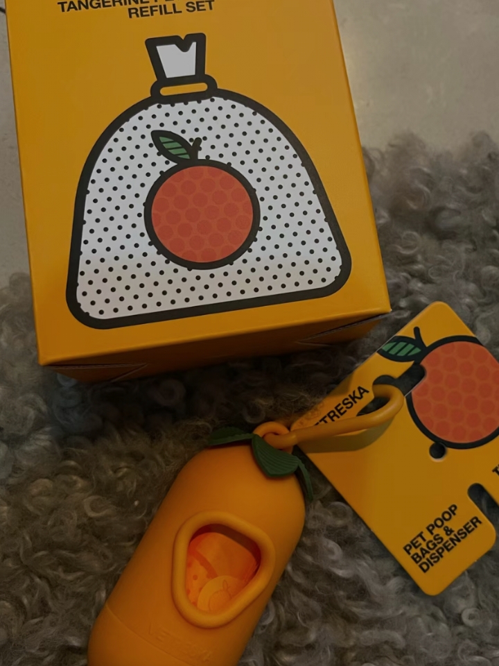 大橘大利拾便袋！🍊