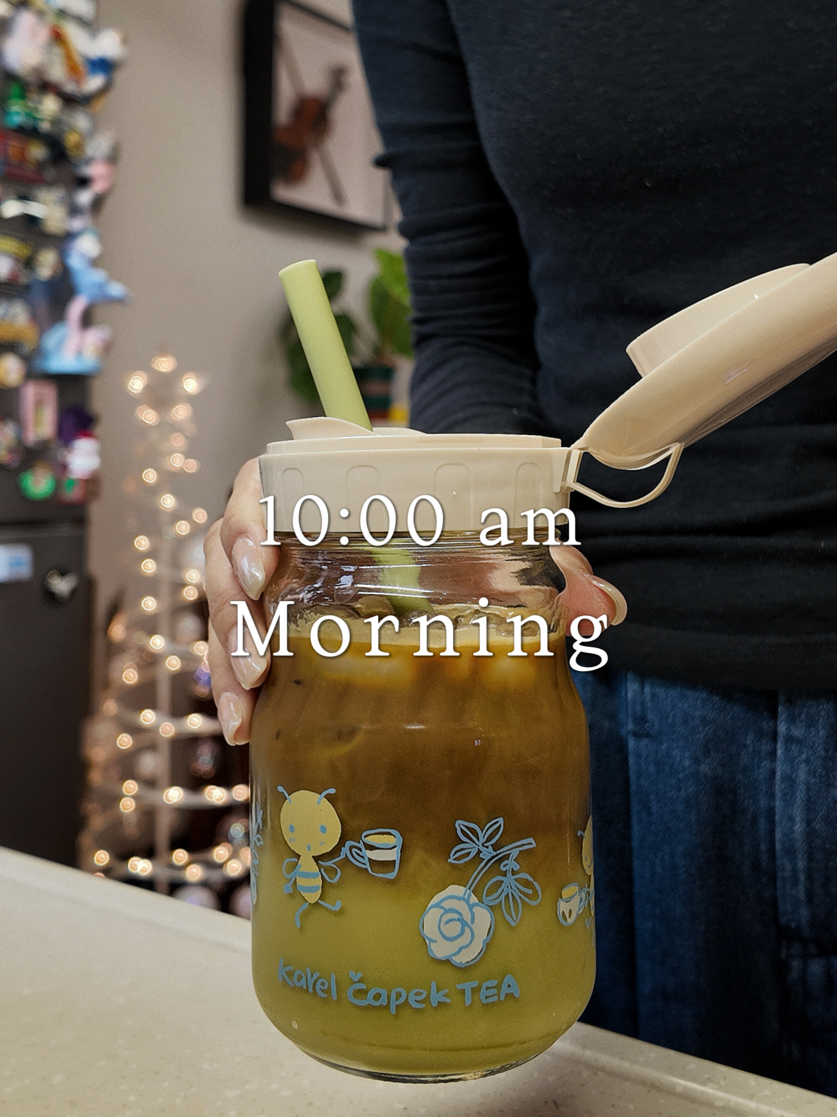 幸福藏在咖啡里☕️