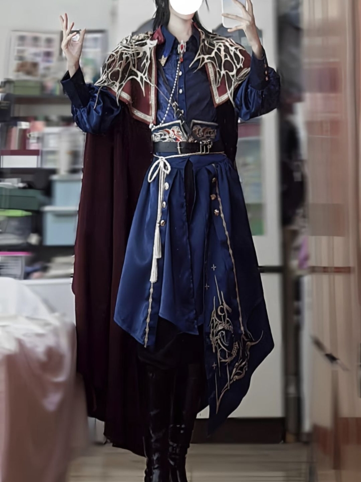 狠狠心动这条军lo了，感觉可以拿来做私设！真的很帅气#lolita #军lo #lolita搭配 #军lo风