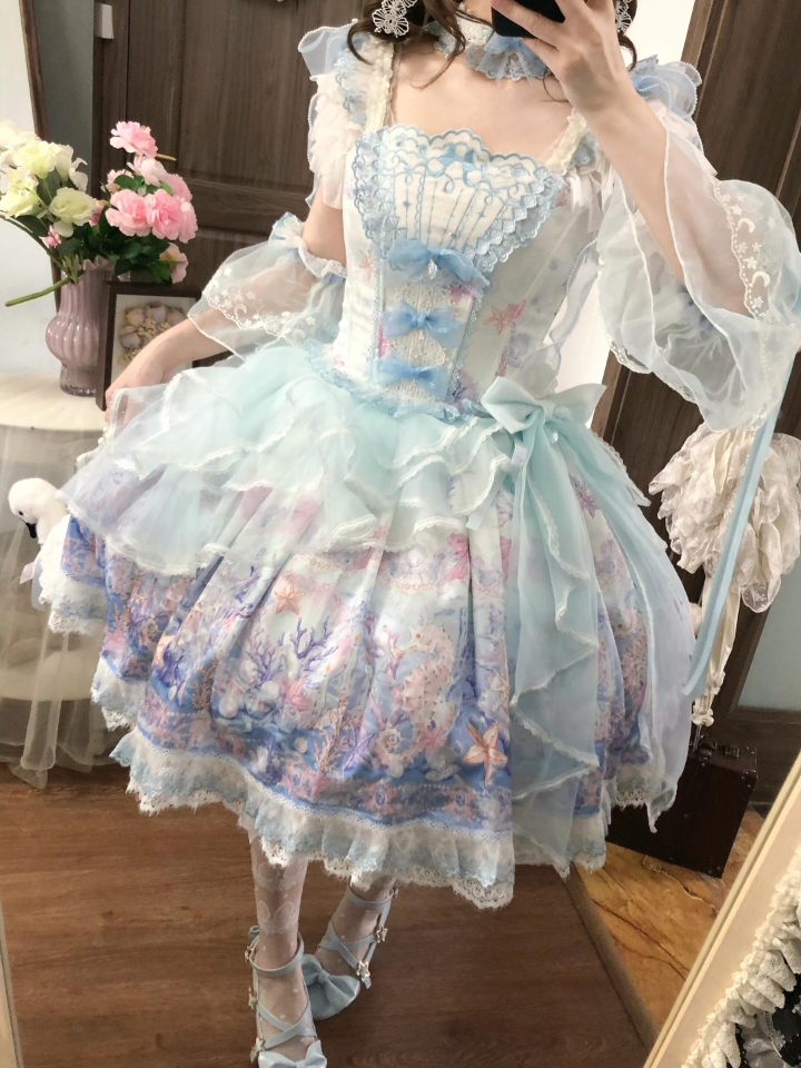 这条也太适合去海边玩了吧，海洋柄图也太美了啊